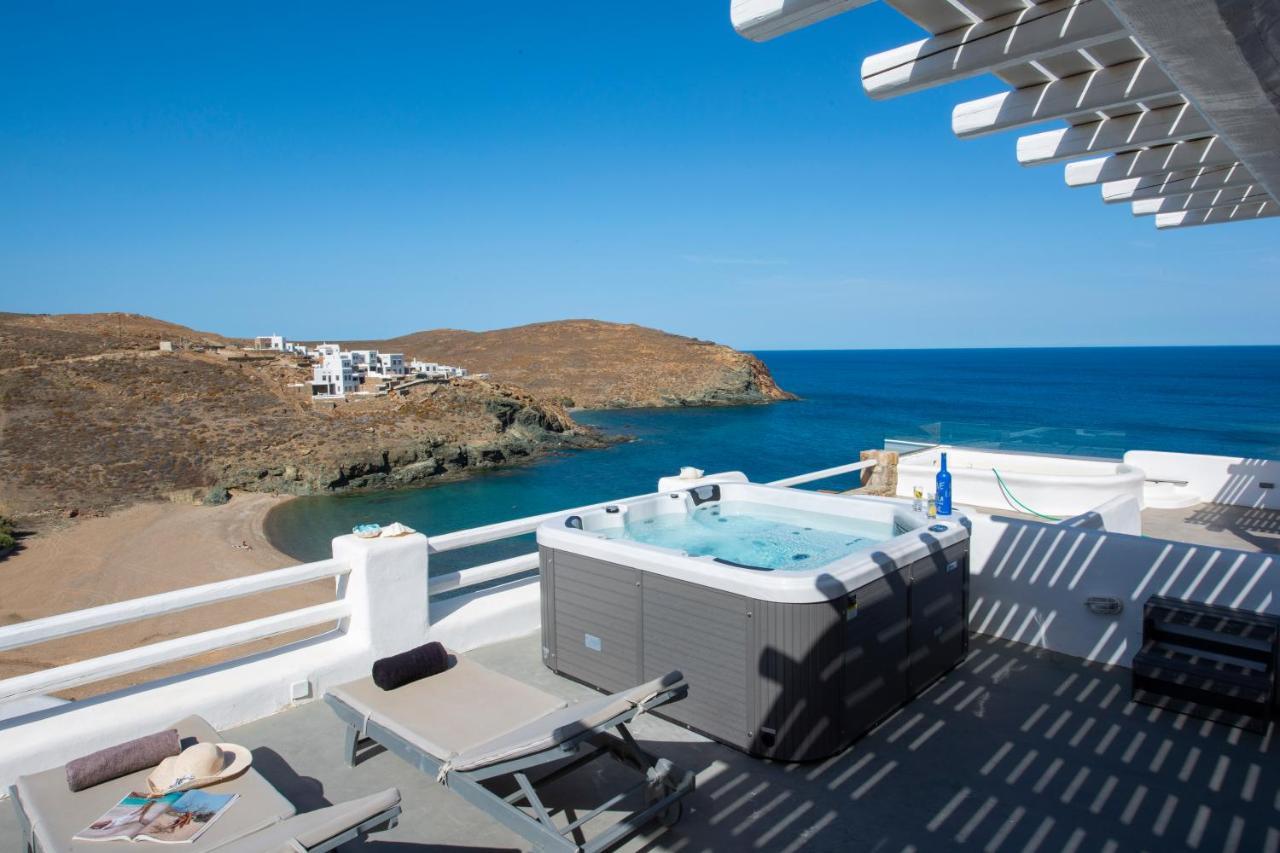 Villa Merhia Seaview Oasis With Pool & Hot Tub Bagian luar foto
